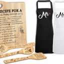 Papaw Gifts, Papaw Gifts from Grandkids, Gift for Papaw Wooden Cutting Board Utensils with Apron, Great Papaw Grandprents Day Father's Day Birthday Kitchen Gift