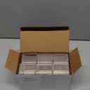 Juexica 12 Pcs Clear Acrylic Box with Lid Plastic Small Acrylic Boxes Decorative Storage Box Jewelry Display Mini Clear Container for Home Candy Pill Tiny Jewelry(Square,2.17 x 2.17 x 1.77)