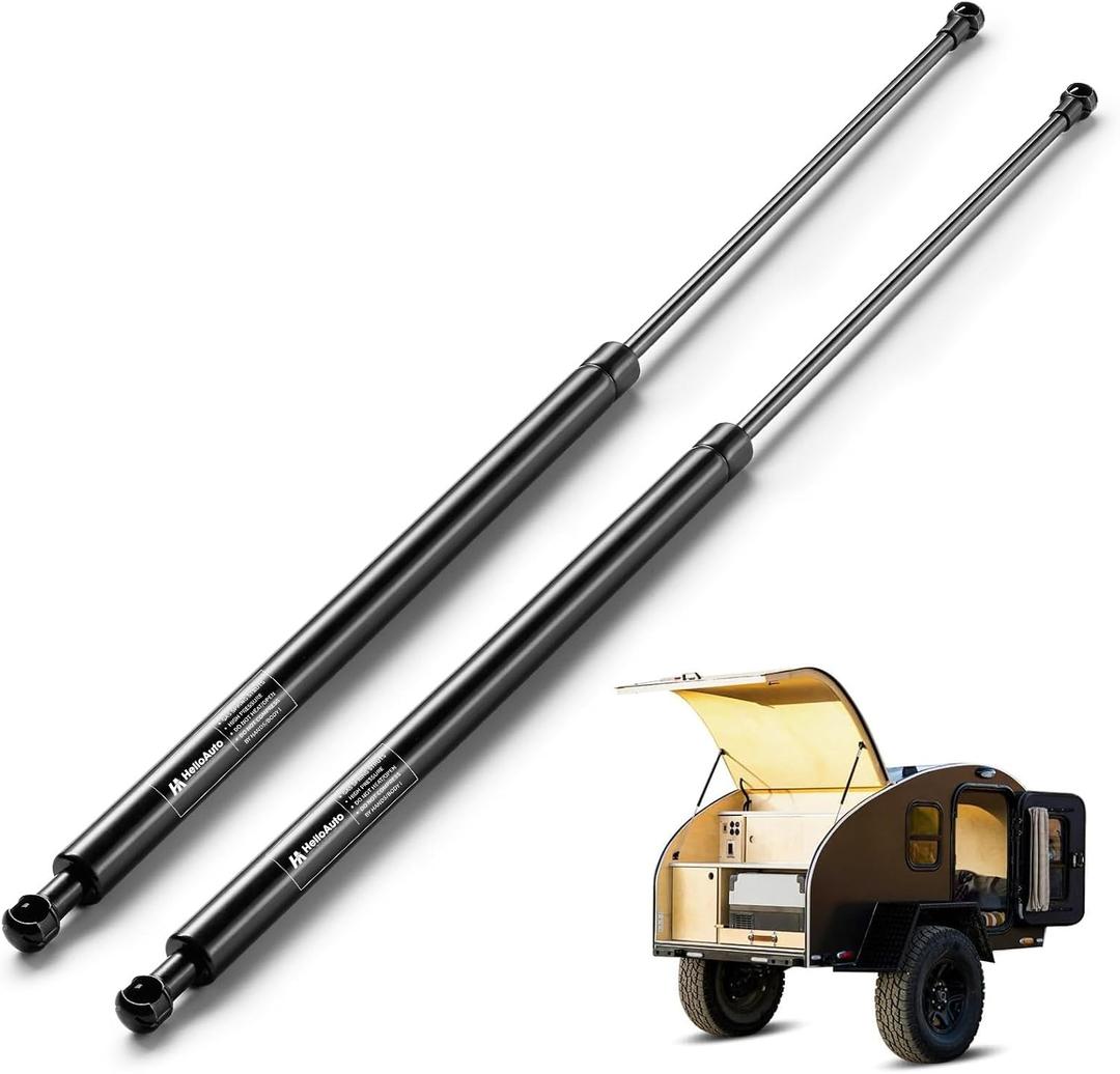ML24-60 36 Inch 60 lb/267 N Gas Struts for Heavy Lid, ST360M60 Gas shcok for Tonneau Cover, Lift Support for Heavy Duty Bed Cabinet Door Trailer Lid Murphy Bed