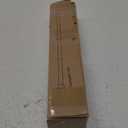 Warm Gold Curtain Rods for Windows 28 to 48 Inches Adjustable Length Heavy Duty 1" Diameter Brass Window Curtain Rod with Solid Metal Finials for Outdoor Farmhouse Bedroom Kitchen Living Room