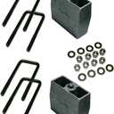 RealTruck SUPERLIFT SUSPENSION 5" Block Kit for Chevy Silverado/GMC Sierra | Rear Lift Blocks, U-Bolts, & Hardware | 3859 | Fits 1999-2010 Chevrolet Silverado/GMC Sierra 1500/2500 4WD