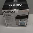 AROMA Digital Rice Cooker, 4-Cup (Uncooked) / 8-Cup (Cooked), Steamer, Grain Cooker, Multicooker, 2 Qt, Stainless Steel Exterior, ARC-914SBD