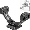 NEEWER Mount Adapter for RS3 Pro & RS4 Pro, Arca Type Quick Release Plate with NATO Rail Compatible with SmallRig Shoulder Rig V Mount Battery DJI RS 3 PRO RS 4 PRO Gimbal Stabilizer, GA030P