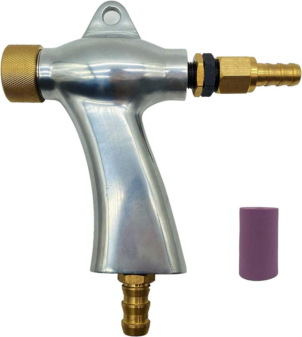 Air Sandblaster Gun Blasting Gun for Sandblasting Cabinet for 990L/1200L Sand Blasting Cabinet Sandblaster Parts (Sandblast Gun)