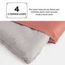 Bedsure King Size Comforter Set - Taupe Soft Bedding for All Seasons, Cationic Dyed Bed Set, 3 Pieces, 1 King Size Comforter (104"x90") and 2 Pillow Shams (20"x36"+2")
