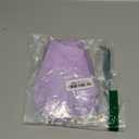 Anezus Exfoliating Back Scrubber Bath Gloves Set, Exfoliating Shower Towel with Shower Gloves for Body Scrub, Back Cleaner Wash Gloves to Remove Dead Skin (Purple)