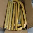 Rolling Clothing Racks for Hanging Clothes, Garment Rack for Clothes to Hang, Metal Portable Wardrobe Rack for Coats, Jackets, Shirts, Dress, Warm Gold