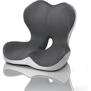 Emurliy Memory Foma Car Seat Cushion Long Driving, Office Chair Cushions Relief Back Reducing Hips Pain, Driver Support Tailbone Ergonomic Non Slip Hemorrhoid Pillow, Comfort Wheelchair Tailbone Pad