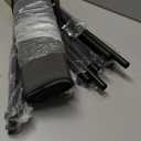 Room Divider, 4 Panel Folding Privacy Screen, 88 Portable Separating with 3 Metal Feet, Partition Room Dividers, Lightweight Freestanding Wall Divider Screen for Office Bedroom Hospital(Grey)