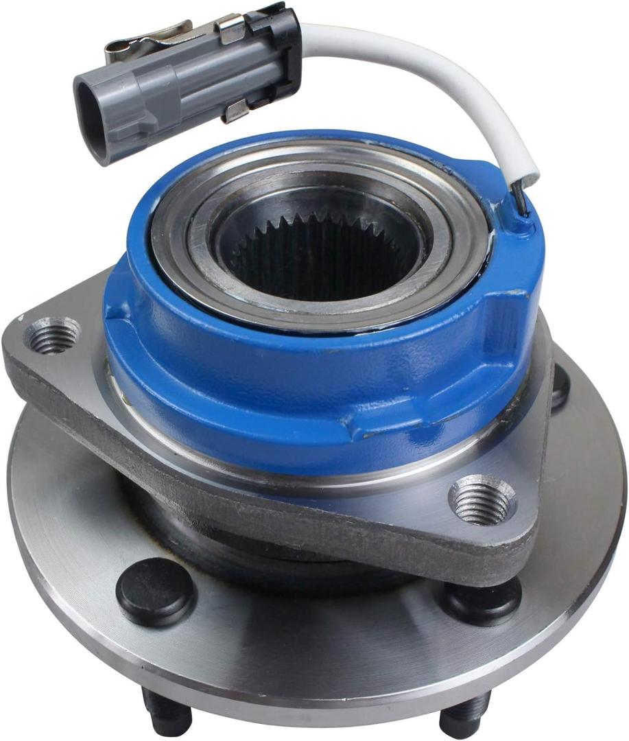 MACEL 513121 Front Wheel Hub Bearing Assembly Compatible with Chevy Impala Monte Carlo, Cadillac DTS Eldorado Seville, Buick Century, Pontiac Grand Prix Bonneville 5 Lug W/ABS