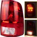 Boine Right Side Tail Light Compatible With 2009-2018 Dodge Ram 1500 2500 3500 - Bulb Included (Right Passenger Side)