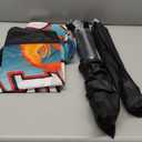 8.2 ft Seafood Advertising Swooper Flag Banners Kit Seafood Feather Flags Sign with Pole and Ground Stake Outdoor Business Advertising for Markets Fishing Wharves Spots Food Festivals Events