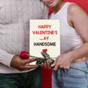 2 x TQDaiker Funny Valentine's Day Card for Boyfriend,Rude Valentines Day Card for Men Him,Naughty Valentine's Day Card for Husband Fiance,Envelope Included.