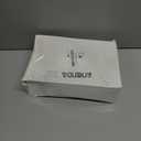 Frienda 24 Pcs Teacher Appreciation Gift Bags with Measuring Tape Ribbon Thank You Tags Clear PVC Notebook Style Gift Bags with Handle for Graduation End of Year Back to School Classroom Celebration