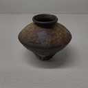 Rusty Ceramic Vase, Pottery Farmhouse Flower Vase for Centerpieces, Wabi Sabi Decorative Vase for Table, Living Room, Bedroom, Bathroom