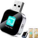 YOUKOYI Wireless Android Auto/Mirror Link Adapter, Not Compatible with iPhone, Instant Wired to Wireless Conversion, Plug & Play, Mini Stable Design