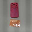 CANSHN Magnetic Compatible with iPhone 17 Pro Case, Upgraded [Full Camera Protection] [Compatible with Magsafe] [Translucent Matte] Shockproof Protective Phone Cover 6.3 Inch - Hot Pink