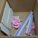 Princess Pink Pet Dog Handmade Bed House+1 Candy Pillow (Small)