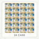 Purina Fancy Feast Classic Pate Ocean Whitefish and Tuna Feast Classic Grain Free Wet Cat Food Pate - (Pack of 24) 3 oz. Cans (EXP 04/01/28)