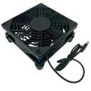 VTRETU Quiet USB Interface Cooling Fan,Used for Router Rack DIY Audio Video Network Cabinet Server Cooling Project and Equipment Workstation Xbox PS5 Cooling Accessories（120 * 120 * 25mm