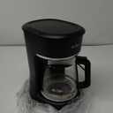 Mr. Coffee 12-Cup Switch Coffee Maker Black: Electric Drip Coffee Machine, 60 oz Capacity, Dishwasher-Safe Parts