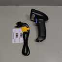 NETUM Bluetooth Barcode Scanner, Compatible with 2.4G Wireless & Bluetooth Function & Wired Connection, Connect Smart Phone, Tablet, PC, CCD Bar Code Reader Work with Windows, Mac,Android (NT-1228BC)