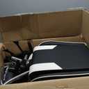 GTPLAYER Gaming Chair, Computer Chair with Footrest and Lumbar Support, Height Adjustable Game Chair with 360-Swivel Seat and Headrest and for Office or Gaming (Snow White)