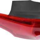 F1EZ-13405-B Driver Side Taillamp Assembly Compatible with Focus Sedan 2015-2018 (Left Side) Tail Light Rear Break Light Lamp Assembly