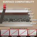 4 x SWRT Double Sided Tape, 33FT x 0.71 in 0.04 Inch Thick Heavy Duty Mounting Foam Tape, Waterproof Adhesive Tape for Car, LED Strip Light, Home Office Automotive Decor