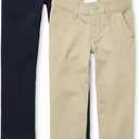 The Children's Place Stretch Bootcut Chino Pants,multipacks (10)