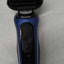 Braun Electric Shaver for Men, Series 6 6177cc, Wet & Dry Shave, Turbo & Gentle Shaving Modes, Foil Shaver, Blue (5 Piece Set)