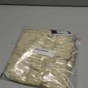 GUESS Women's Sleeveless Solane Gilded Dress (14, Gold Multi)