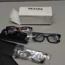 REAVEE Reading Glasses for Women, Blue Light Blocking Stylish Oversized Computer Readers Spring Hinge 2.75