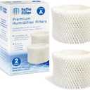 HAC-504 Premium Humidifier Wicking Filter Compatible with Honeywell HAC-504 HAC-504AW HAC504V1 Humidifier Replacement Filter A Replacement for Honeywell Filter HCM 350 & Cool Mist Humidifiers. (2QTY)