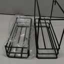 Coffee Syrup Rack (6 Bottle Capacity), Organizer for Coffee Bar & Kitchen, Small Wine Rack for Bar, Family & Storage
