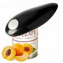 Cooks Professional Electric Can Opener - Redefine Cooking Ease for Seniors & Arthritic Patients with Innovative Hands-Free Operation and One Touch Design ((Black))