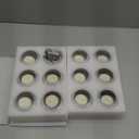 Maxcheck 24 Pcs/12 Sets Disco Ball Candle Holders Bulk Wedding Decoration Disco Ball Centerpieces Includes Votive Mosaic Glass Tea Light Holders and Tea Light Candles for Activity Party