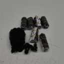 Springy Afro Twist Hair 7 Packs Marley Hair Pre-fluffed kinky Twist Hair for Distressed Soft Locs Pre-separated Cuban Twist for Black Women