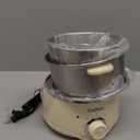 Hard Boiled Egg Cooker - CACHOO 14-Egg Rapid Stainless Steel Egg Boiler with 30-Min Timer & Auto Shut Off, Compact Electric Vegetable Steamer for Cooking, Dishwasher Safe, Beige (2-Tier)