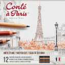 Cont  Paris The Sketch Set with Assorted Sketching Pencils