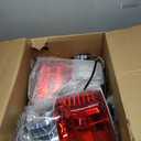 G-PLUS Tail Lights Assembly Compatible with Toyota Tundra 2007-2013,Rear Brake Tail Lamps w/Wiring Harness,Driver Left & Passenger Right Luces Traseras, Faros Traseros, Luces Traseras