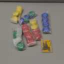 6 Pcs 48" x 2" Frameless Magnetic Bulletin Board Strip for Wall Stainless Iron Metal Bulletin Bar Board Memo Strip with 16 Magnets 4 Nails 4 Wall Anchors for School Office Home (Silver)