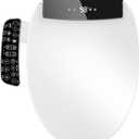 LOUPUSUO Electric Heated Bidet Toilet Seat with Warm Water Wash