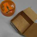 6PCS Orange Stanley Cup Accessories Set Fit for Stanley Cup 30oz 40oz,Including Spill Proof Stopper,Sparkly Silicone Boot,Bow Shape Straw Topper,Personalized Sticker,Handle Charm (Letter V)