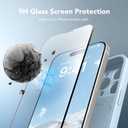 Magnetic for iPhone 15 Pro Max Case, Compatible with MagSafe, [Full Camera Protection][Screen Protector] Silicone Shockproof Protective Phone Case for iPhone 15 Pro Max 6.7", Light Blue
