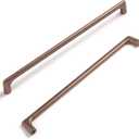 Goo-Ki Antique Copper Cabinet Pulls with 10''(256mm) Hole Centers,Retro Style Zinc Alloy Cabinet Pulls for Drawer,Cupboard, Wardrobe,6 Pack