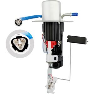 3 Pin Fuel Pump Assembly, Compatible With 1999-2007 Suzuki Hayabusa GSX1300R GSX1300RZ, Replaces# 15100-24FB0