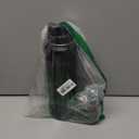 CIVAGO 40 oz Insulated Water Bottle With Straw, Stainless Steel Sports Water Cup Flask with 3 Lids (Straw, Spout and Handle Lid), Double Walled Travel Thermal Canteen Mug, Midnight Black