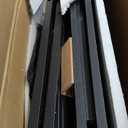 YOSHOOT 60" Computer Desk with 5 Fabric Drawers - Gaming Desk with Storage and Power Outlets, Home Office Desk for Adults and Teenagers Working Writing Study, Black (18.9"D x 59.06"W x 30.71"H)