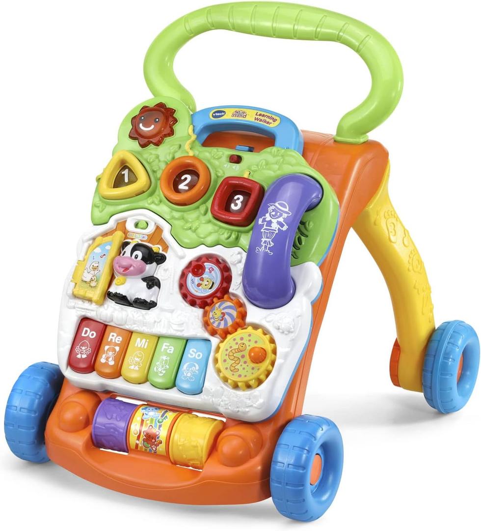 VTech Sit-to-Stand Learning Walker (Frustration Free Packaging) (Orange)